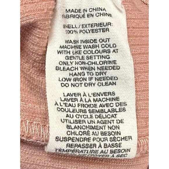 Avec Les Filles x Anthropologie Corduroy Shacket Rose Pink Relaxed Size XL - Picture 12 of 12